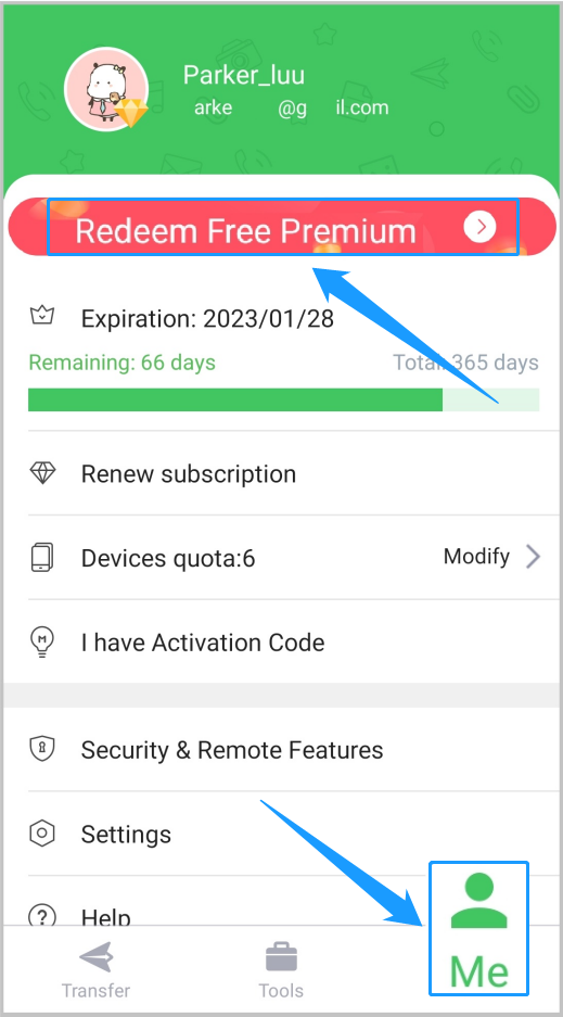 Premium Activate Code: How do you Redeem a  Premium