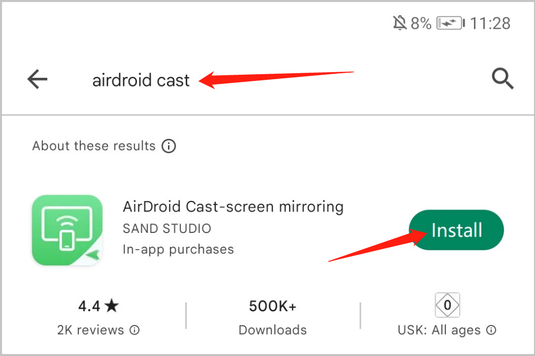 How to Mirror an Android device to an iOS Device via AirDroid Cast