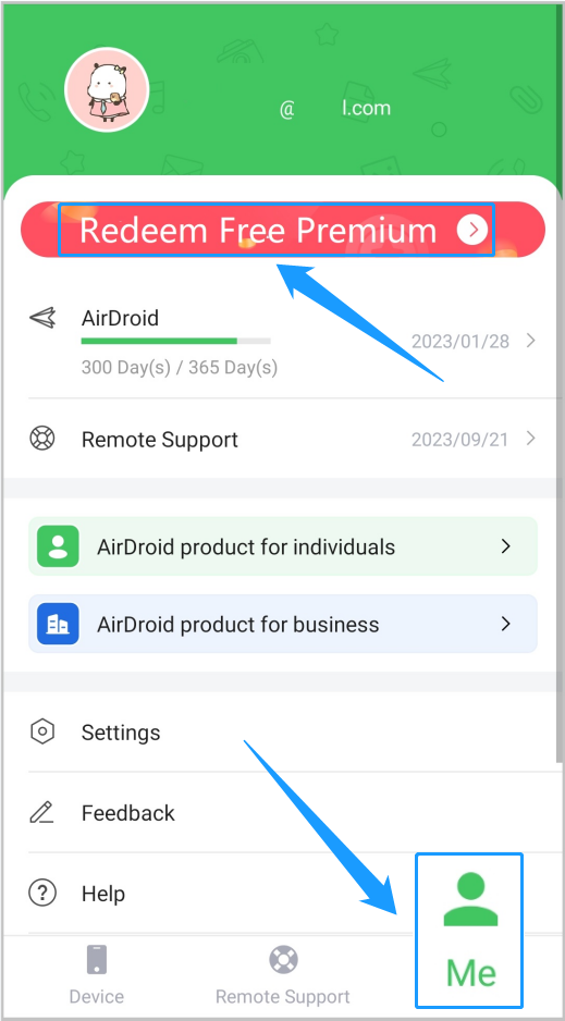 pt_br_-_AirMirror_-_Como_utilizar_Ponto_AirDroid_para_resgatar o AirDroid_premium_para_grátis.png