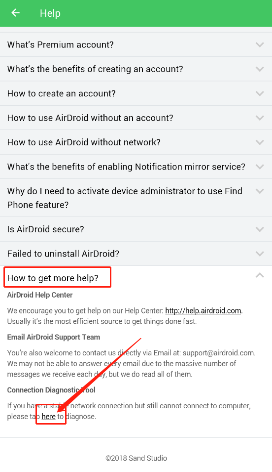 airdroid support