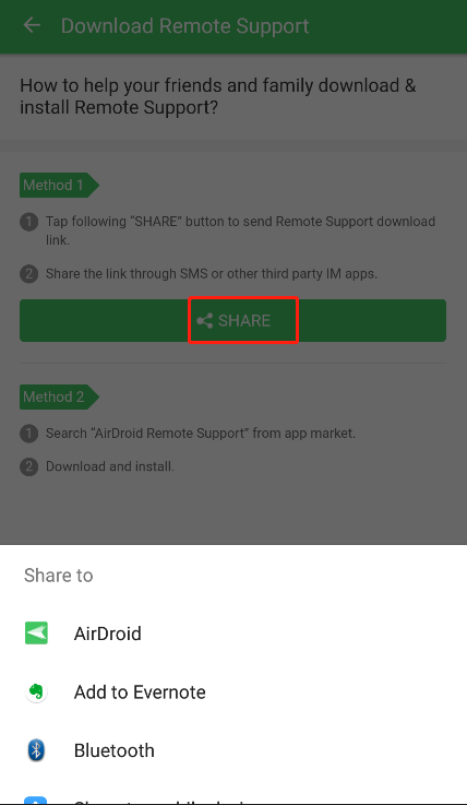 airdroid mms support
