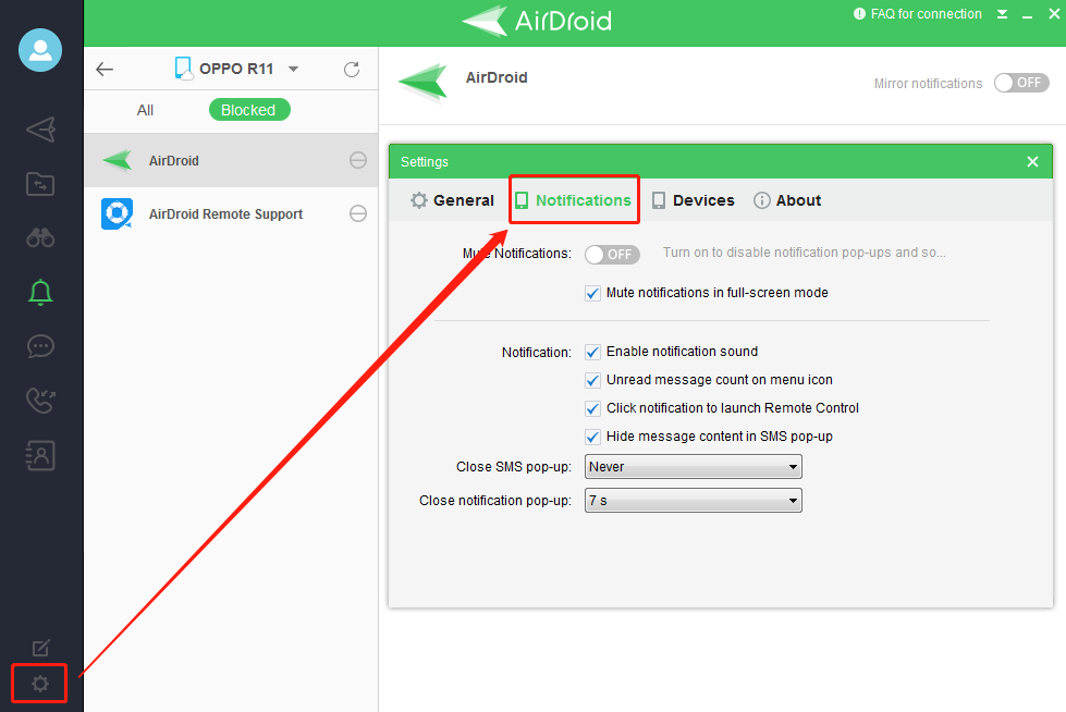 airdroid desktop client for windows pc