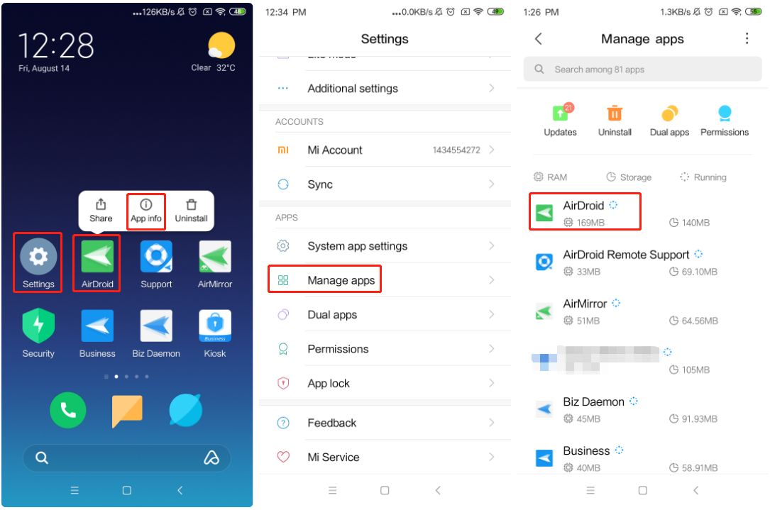 How To Keep AirDroid Personal Running In The Background On Xiaomi ...