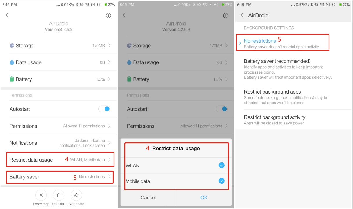 How to keep AirDroid Personal running in the background on Xiaomi ...