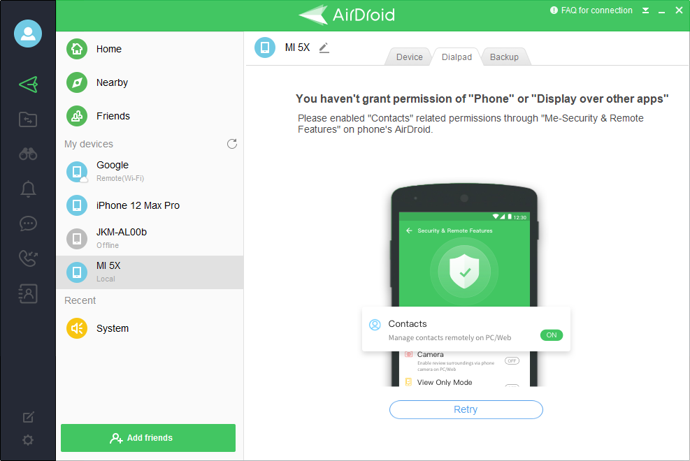 download the new version AirDroid 3.7.1.3